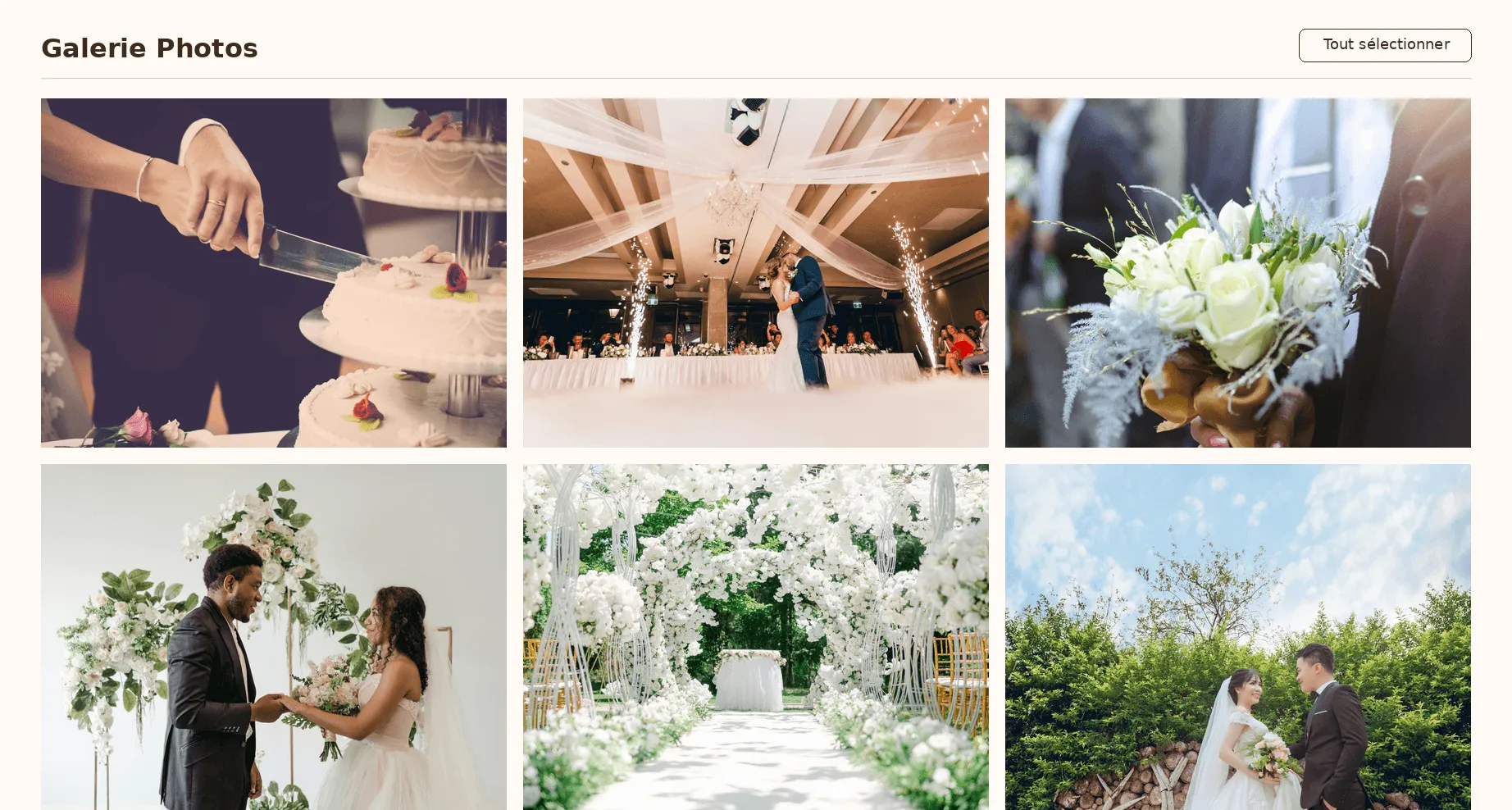 Galerie photos Wedding Valet